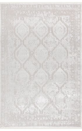 Padişah Oda Halısı Modern 120x180 Viva 34668 060 Beyaz