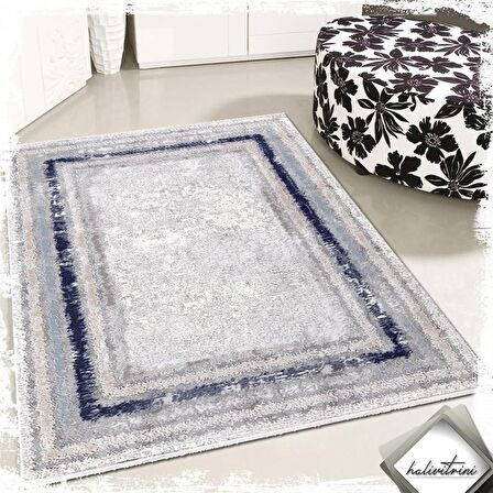Padişah Halı Yolluk Halısı 100x200 Eternity 31972 030 Lacivert