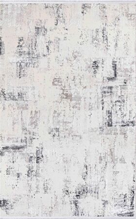 İpek Yolluk Halısı Modern 80x150 Sihir 17354 Gri