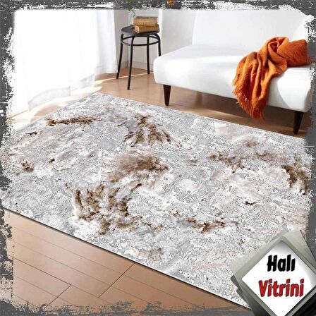Dinarsu Yolluk Halısı Modern 80x150 Electra 31973 080 Kahverengi Açık