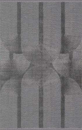 Merinos Salon Halısı Modern 200x290 Recycle 37804 090 Antrasit