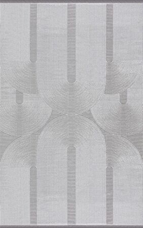 Merinos Salon Halısı Modern 200x290 Recycle 37804 095 Gri