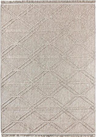 Kreasyon Halı Kesme Yolluk Halısı 80x200 Nossa A0137 Vizon
