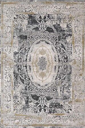 ​Padişah Salon Halısı Klasik 200x290 Santo 31881 090 Gri
