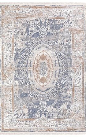Padişah Salon Halısı Klasik 200x290 Santo 31881 035 Mavi