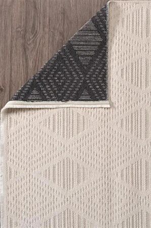 Kreasyon Halı Modern Aqua AU001 Krem