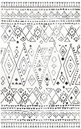 İpek Halı Morah Modern 16706 Beyaz