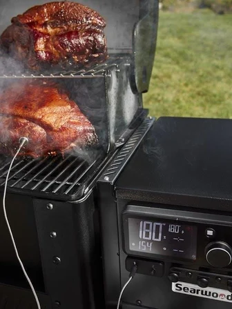 Weber 1500132 Searwood XL 600 Akıllı Wood Pellet Izgara Wi‑Fi/Bluetooth & DirectFlame