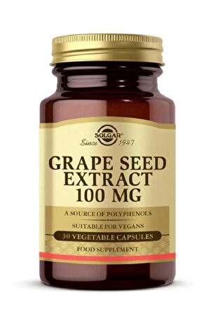 Grape Seed Extract 100 Mg 30 Tablet