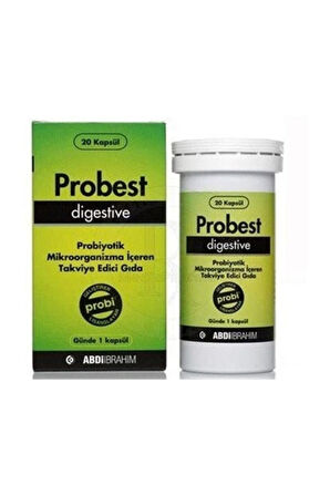 Probest Probiyotik Digestive 20 Kapsül