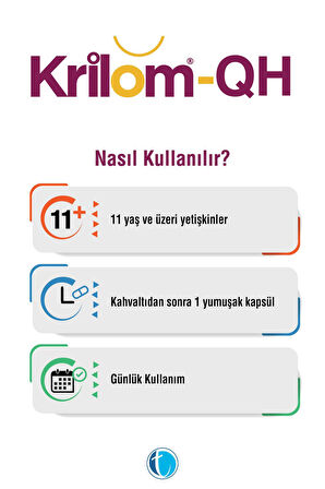 Krilom QH 30 Yumuşak Kapsül