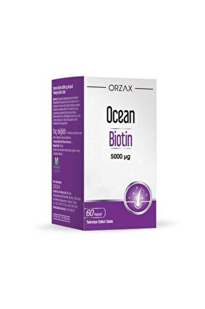 Biotin 5000 Mcg 60 Kapsül
