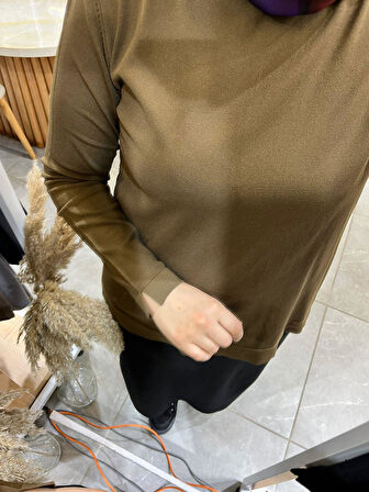 Nuss Standart Merserize Tunik 902 Kahve