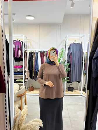 Nuss Standart Merserize Tunik 902 Kahve