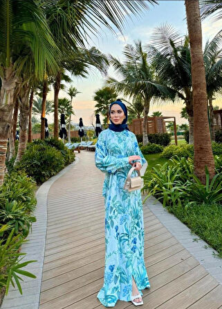 Merwish Elbise Ekru 1347