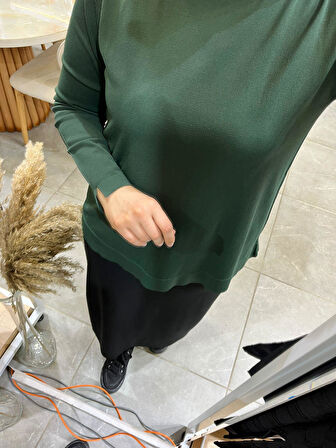 Nuss Standart Merserize Tunik 902 Yeşil