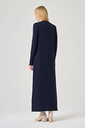 Missa Astana Merserize Elbise Lacivert