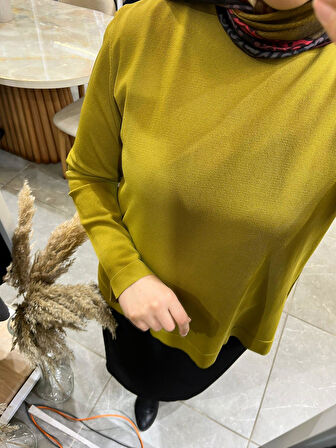 Nuss 902 Basic Merserize Tunik Yağ Yeşili