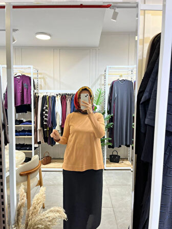 Nuss 902 Basic Merserize Tunik Natural