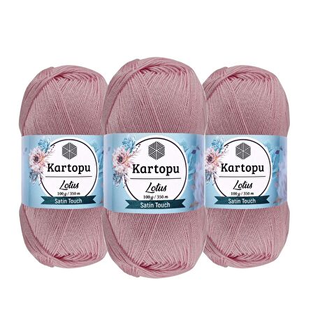 Kartopu Lotus Örgü Ipi 100 gr K768 3 Adet