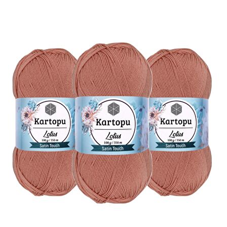 Kartopu Lotus Örgü Ipi 100 gr K103 3 Adet