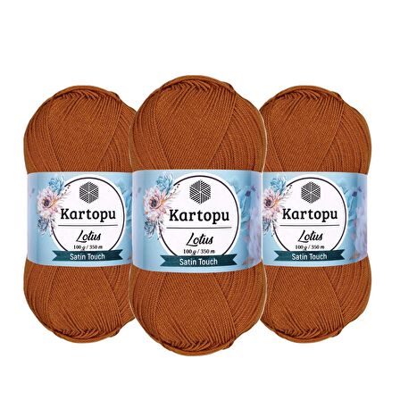 Kartopu Lotus Örgü Ipi 100 gr K302 3 Adet