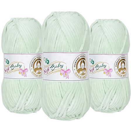 Örenbayan Soft Baby Kadife Örgü Ipi 100 Gr. 504 3 Adet