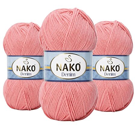 Nako Denim Örgü Ipi 100 Gr. 11452 3 Adet