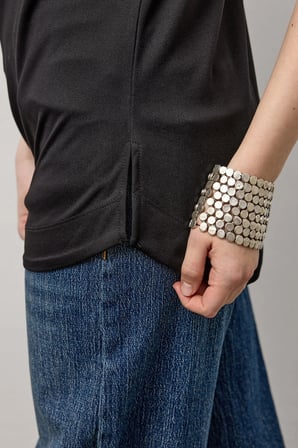 Siyah Modal Basic T-Shirt