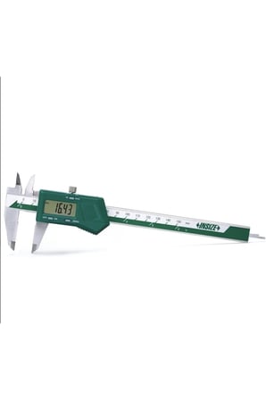 Insize 1530-300 Değiştirilebilir Uçlu Dijital Kumpas (0-300mm/0-12") ±0.04mm