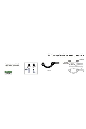 6291-1 Salgı Saati Bağlama Ayağı