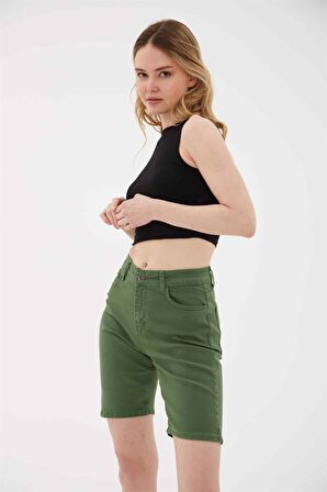 Kolsuz Crop Bluz Siyah / Black