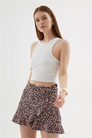 Crop Atlet Beyaz
