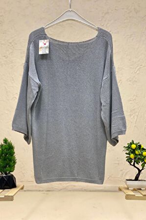 V Yaka Celpli Oversize Merserize Bluz