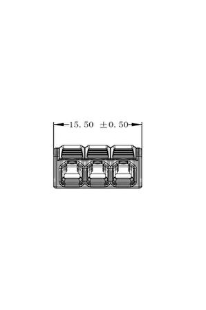 İz Aydınlatma UC 03M 3'lü Küç Buat Klem 0,2-2,5mm Blist K.Ad16