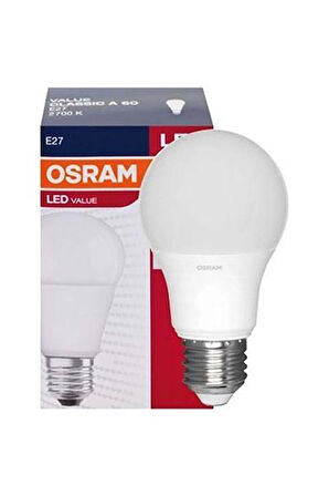 Osram Ledvance Value CLA 60 2700 E27 8,5W Günışığı Led Ampul