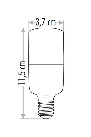 Cata CT-4092G 9W E14 3200K Günışığı Led Ampul