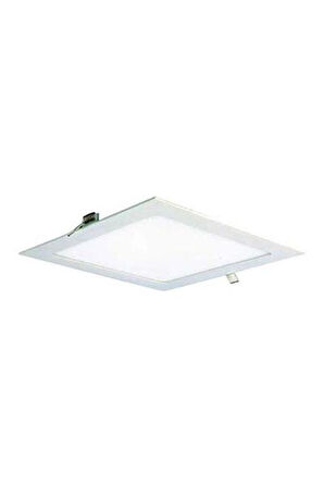 Pelsan Sırma Kare 15W Alçıpan 6500K Beyaz Spot Armatür Slim Led Ebat 20x20 cm