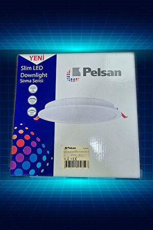 Pelsan Sırma Slim Led 18W 6500K Beyaz Alçıpan Opal Backlight  LED Q Ürün Çapı 22.5 cm