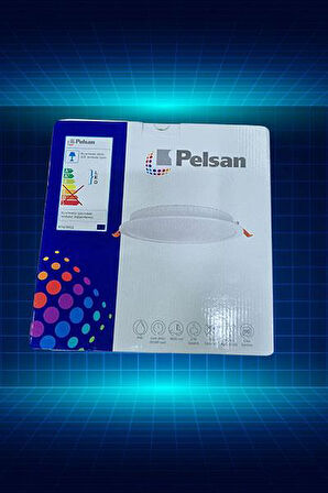 Pelsan Sırma Slim Led 18W 6500K Beyaz Alçıpan Opal Backlight  LED Q Ürün Çapı 22.5 cm