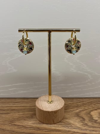 Mineli Vintage Lotus Küpe