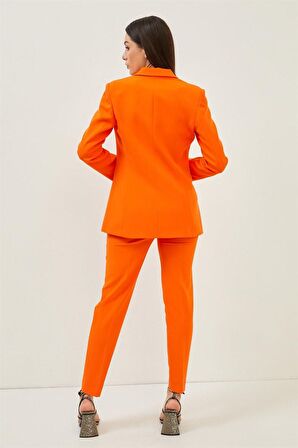 Oranj Blazer Ceket Pantolon Takım
