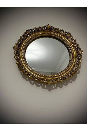 Dekoratif Hediyelik Yuvarlak Dantel Ayna