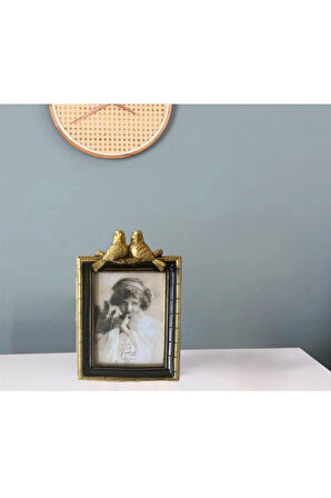 Kuş detaylı çerçeve, şık kuşlu çerçeve