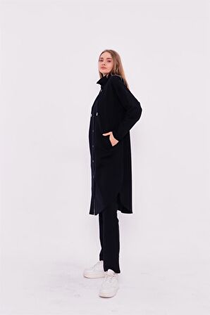 Kardelen Çıtçıt Kapama Hırkalı İkili Takım - 71062 - Lacivert