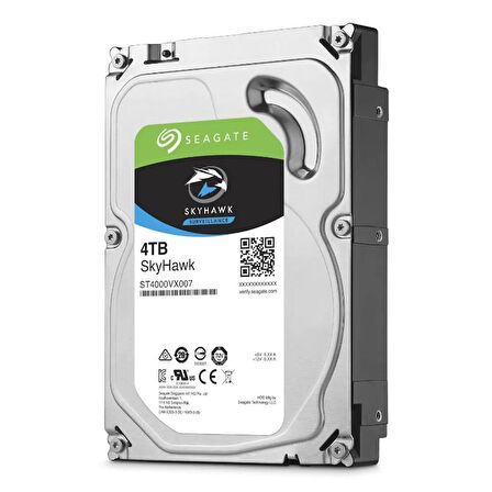 SEAGATE SKYHAWK 4 TB 256MB 5400RPM  SATA3.0 7/24 DVR,NVR için Güvenlik HDD