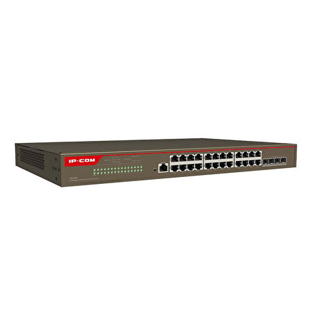IP-COM G5328X 24GE Port, 4x10G SFP+ L3 Cloud Yönetilebilir Switch
