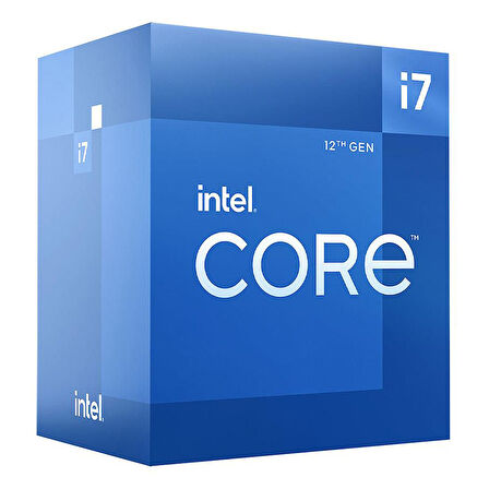 INTEL Alder Lake i7-12700 Tray, VGA'lı, Fansız 12C 2,10Ghz/4.90Ghz 25MB LGA1700