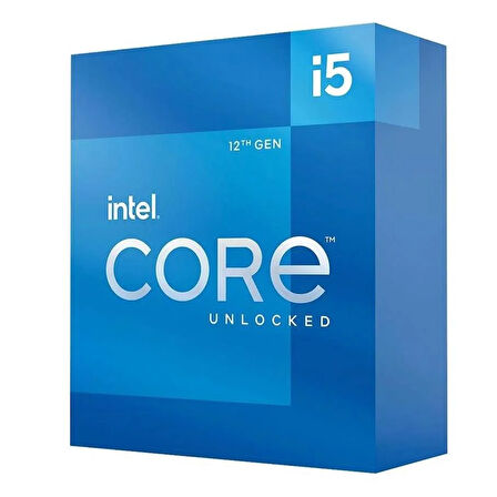 INTEL Alder Lake i5 12400 Tray VGA'lı, Fansız 6 Cores 2,50/4.40Ghz 18MB LGA1700