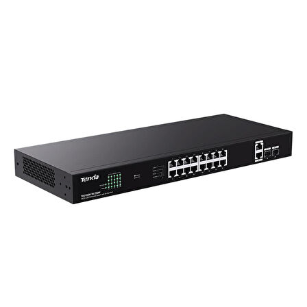 TENDA TEG1120P-16-250W 16GE PoE Port (250W), 2x Uplink, 2xSFP Switch